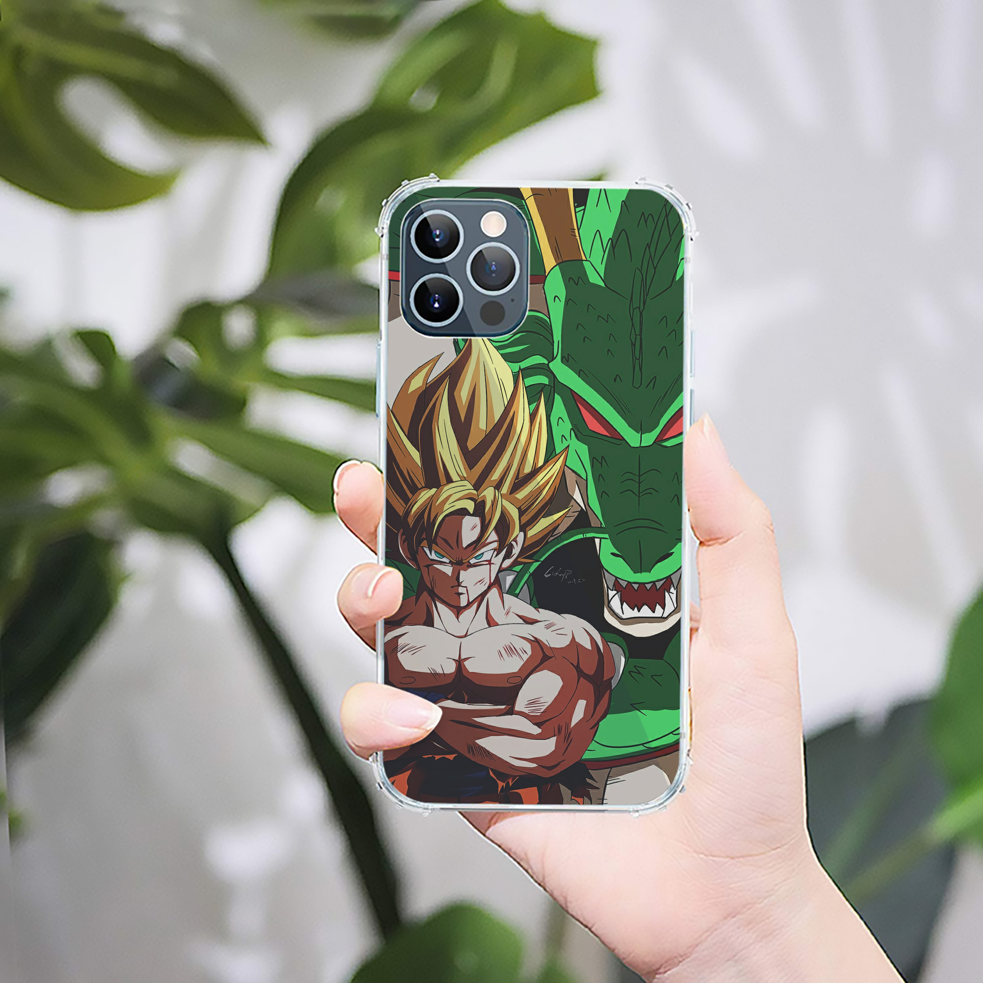（画像用） ドラゴンボール DRAGON BALL 【iPhone 12シリーズ対応】透明スマホケース（クリアソフトケース）